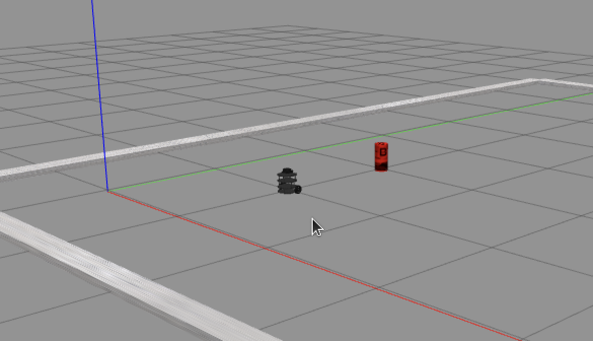 Search Algorithms in Gazebo